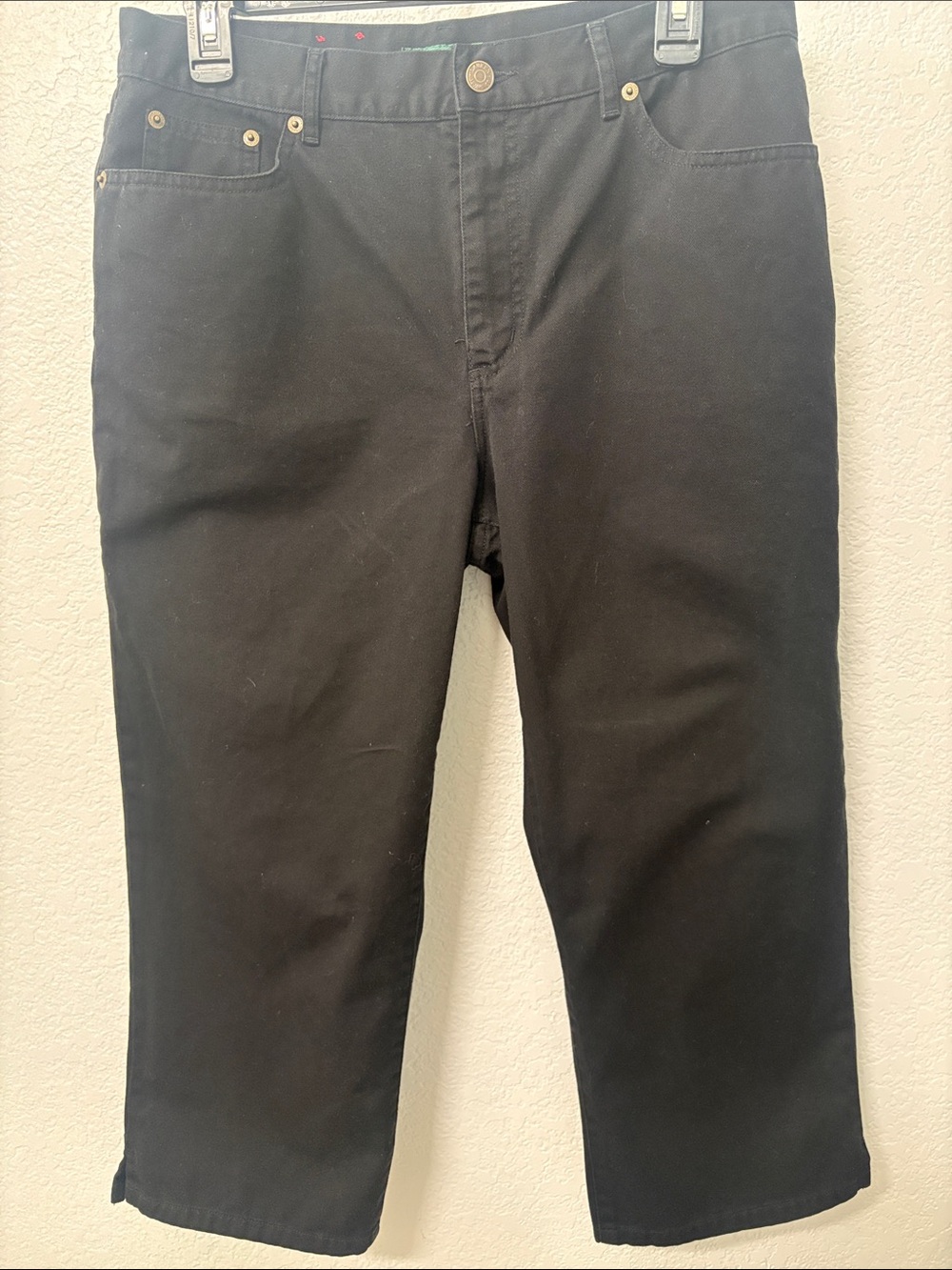 Ralph Lauren Black Capris
